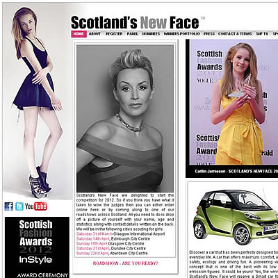 Scotland's New Face 2012